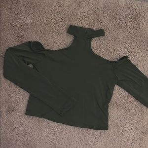 Crop Long Sleeve Shirt
